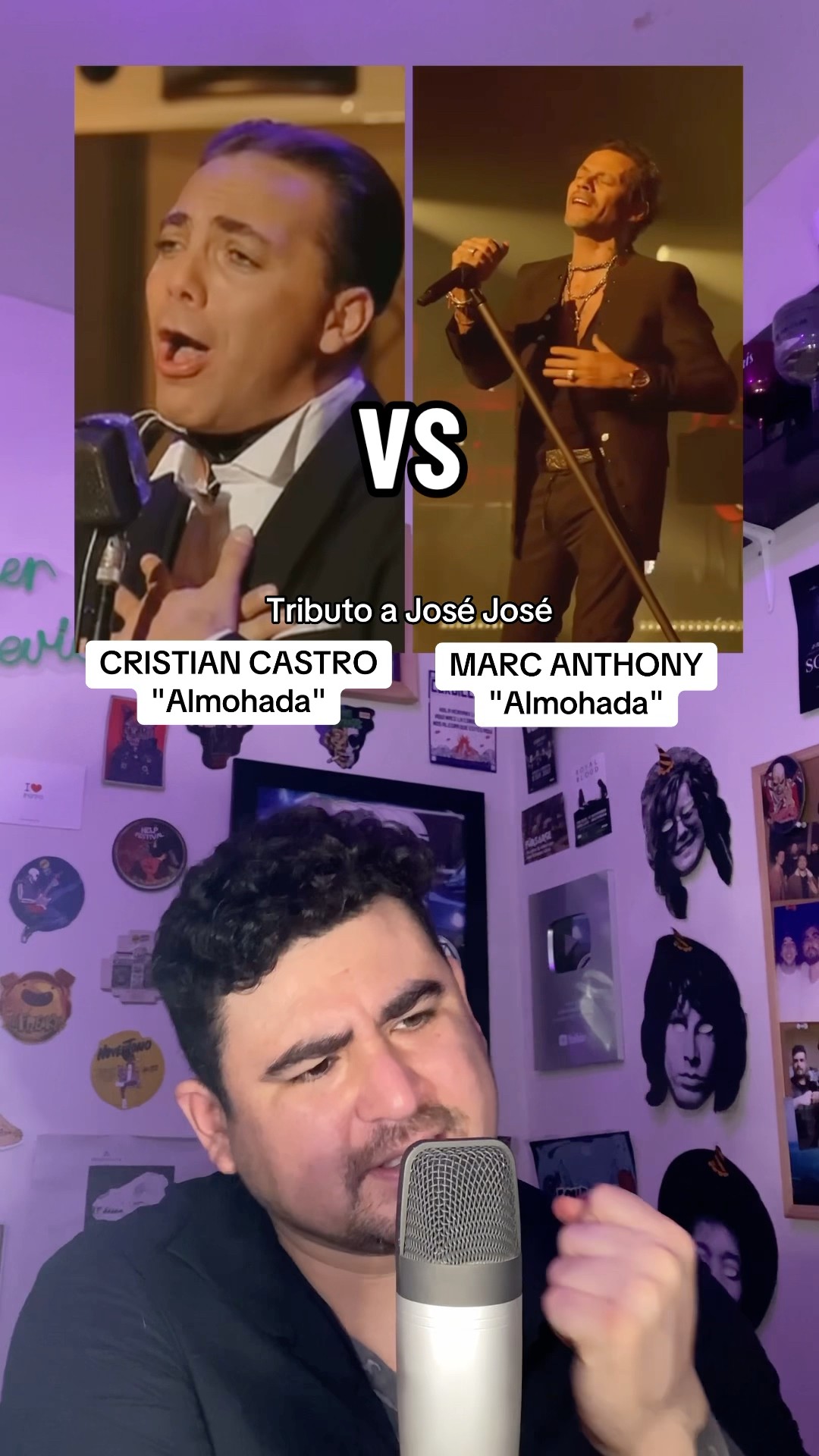 JOSÉ JOSÉ Tributo: CRISTIAN CASTRO vs MARC ANTHONY - Almohada: ¿En quién suena MEJOR? ??