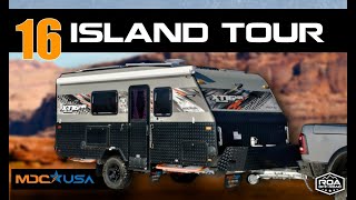 The Perfect OffRoad Trailer for Couples | MDC XT16HR Island TOUR