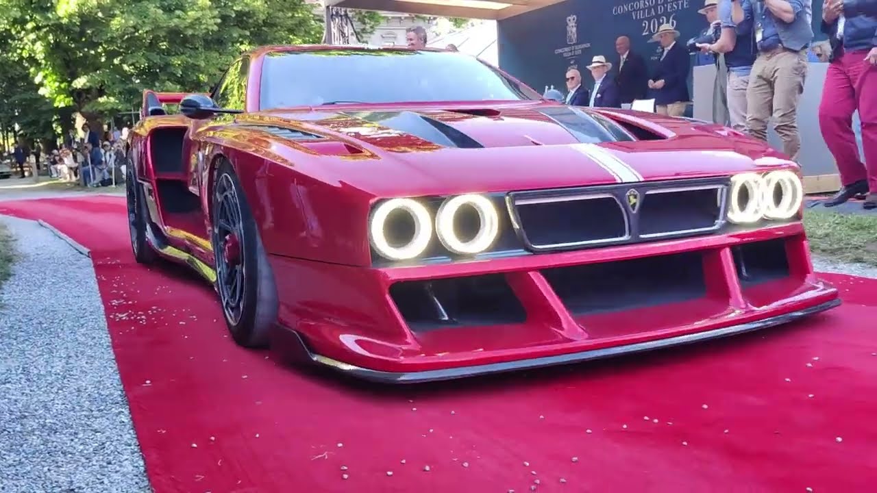 Kimera K39 Winner Leaves the Podium Revving HARD | Villa d'Este