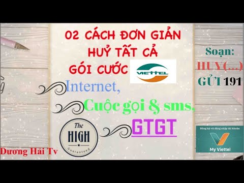 Video: Cách Tắt Dịch Vụ MTS áp đặt