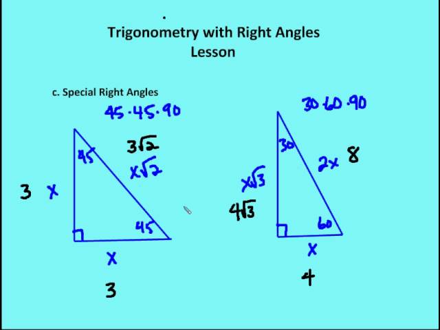 WRKDEV100-20011 - Right Triangles
