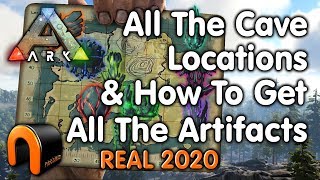 ARK How To Get ALL Island ARTIFACTS & Cave Gps