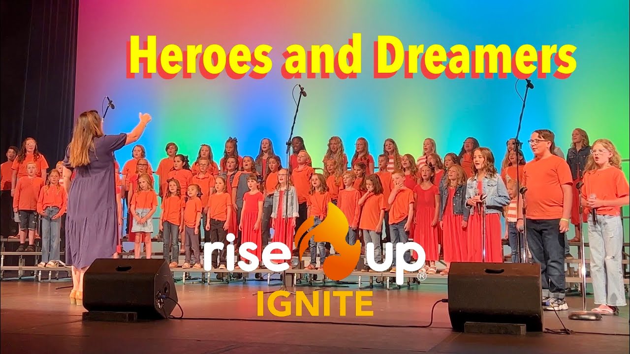 Pinkzebra Heroes and Dreamers IGNITE of Rise Up Children’s Choir