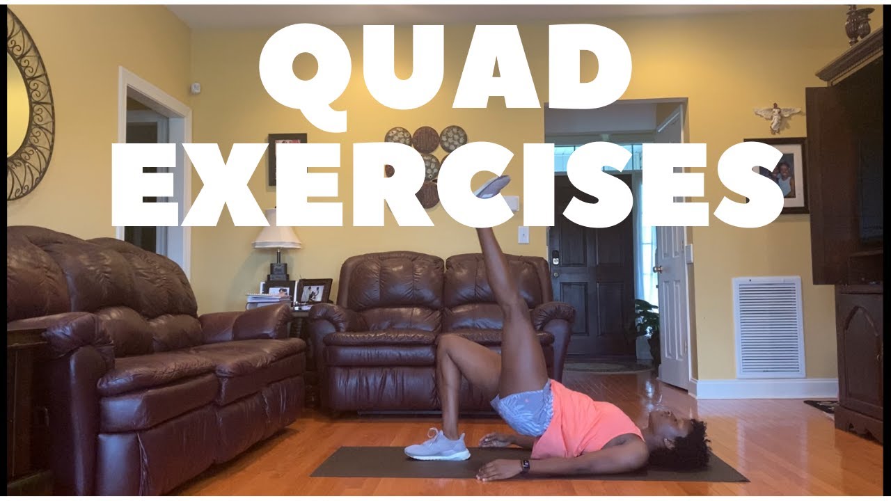Best Quad Workout At Home Intense Follow Along bodyweight workout