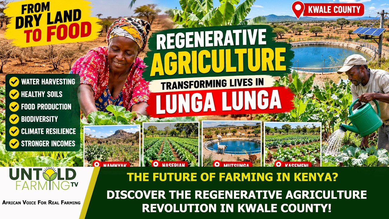 Still from THE Future OF Farming IN Kenya? Discover THE Regenerative Agriculture Revolution IN Kwale!