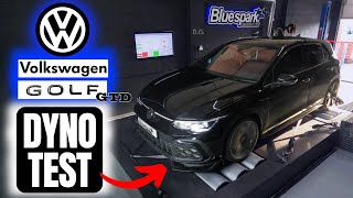 VW Golf GTD 2.0 TDI 197bhp/200ps Dyno Test with Bluespark Tuning Box