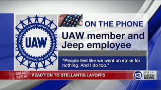 Jeep employees learn of mass layoffs just over one month after UAW strike ends