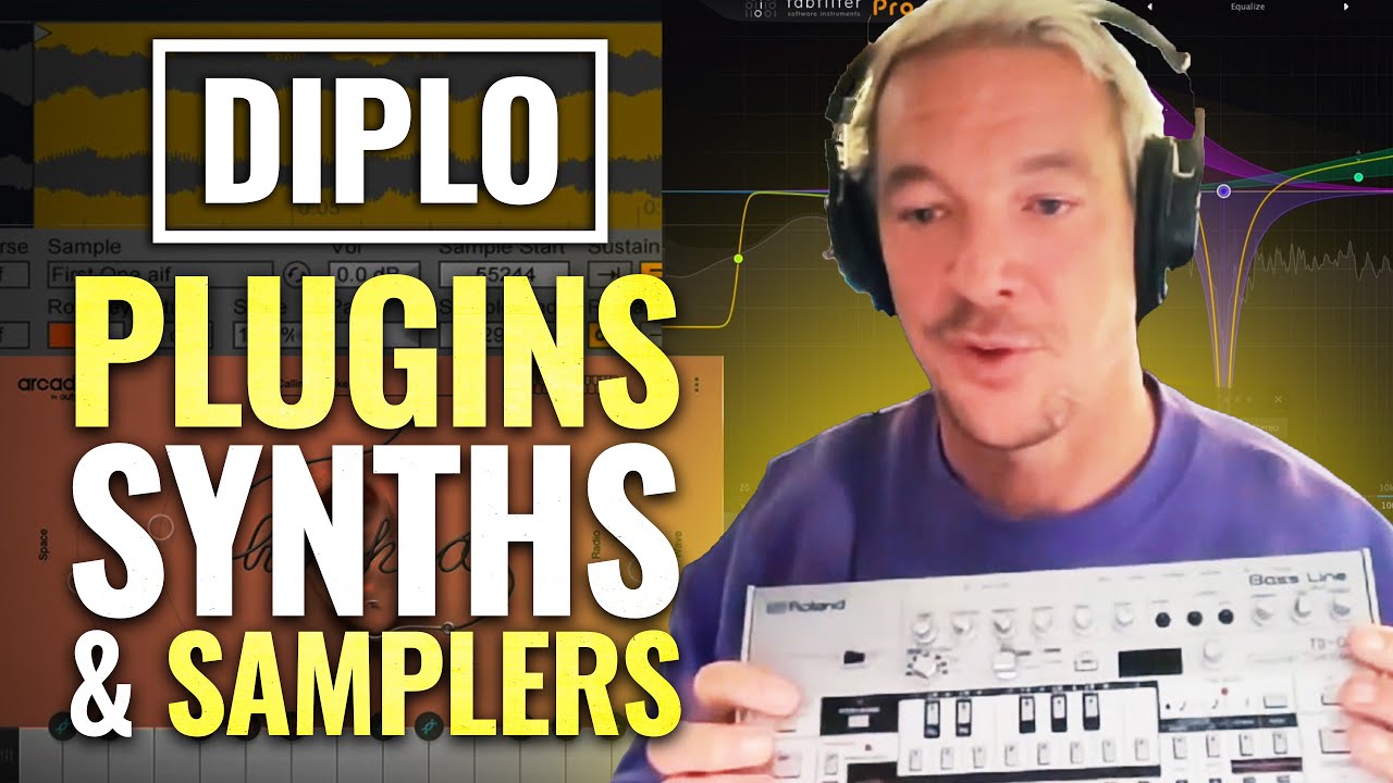 DIPLO Reveals His Favourite Plugins, Synths and Samplers - YouTube