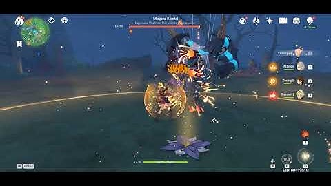 C6 Yoimiya R5 Thundering Pulse   Mono Pyro Various Boss Showcase