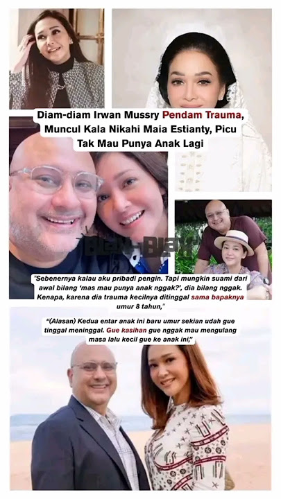 ternyata irwan musri punya trauma #beritaviral #maiaestianti #irwanmussry #trauma #trendingshorts