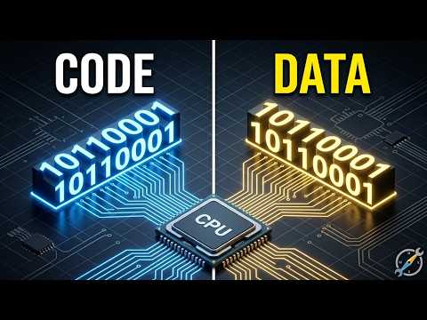 How Does a CPU Know If a Byte is Code or Data? (Hardware Explained) 🧠