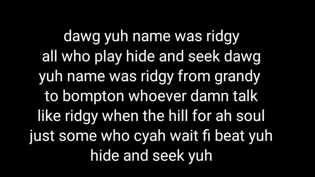 rebel sixx – bi6 lyrics | genius lyrics Images High... Rebel Sixx ft. Countain - Hide & Seek (Official Lyrics) - YouTube
