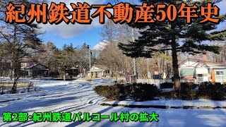 紀州鉄道不動産50年史　第2部・紀州鉄道パルコール村の拡大