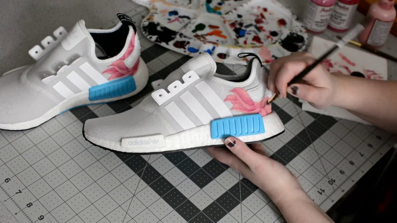 Speed Painting Adidas NMD Mesh with 