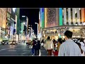 【4K】Tokyo Night Walk - Ginza to Tokyo station (Dec.2020)