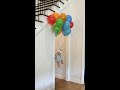 Balloons FLOAT baby!! 😲  #shorts