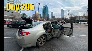 How I Live Out of My Car | Homeless in Dallas, Texas