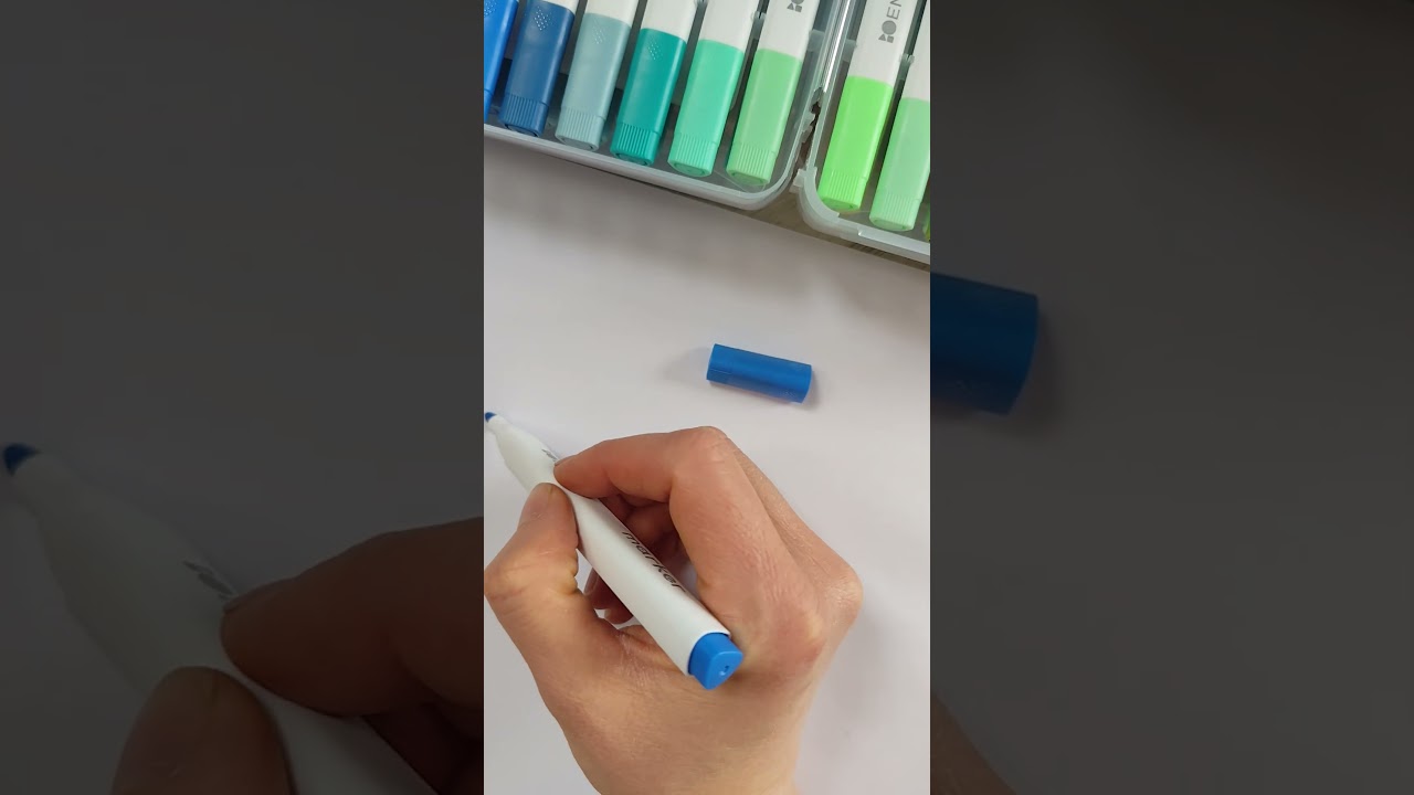 маркеры акриловые 