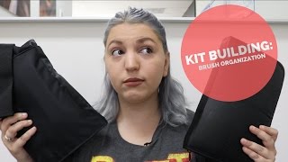 KIT BUILDING | Brush Organization Ideas