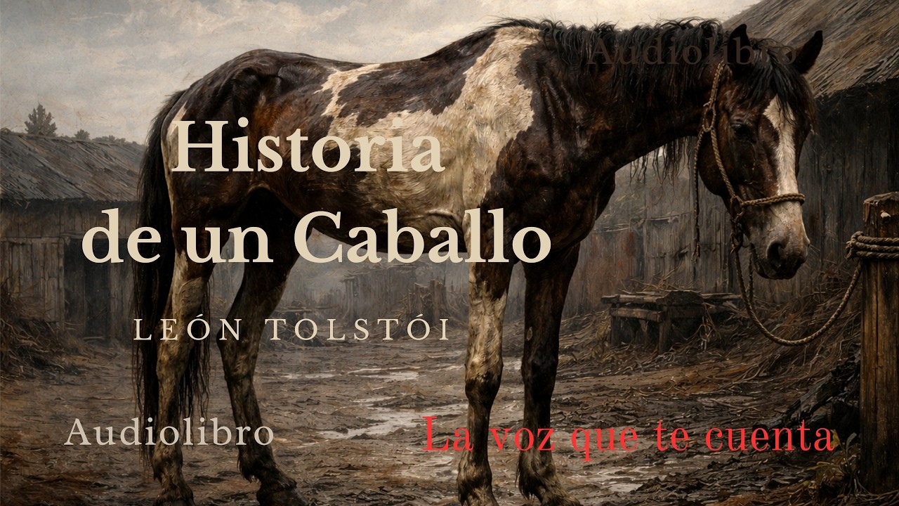 Historia de un caballo — León Tolstoi | Audiolibro completo en español | Voz humana real