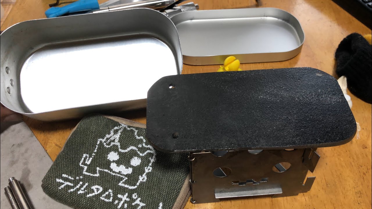 ダイソーメスティン 用鋳物プレートを作ってみた - YouTube