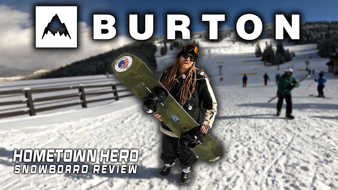 Burton Hometown Hero Snowboard Review - 2026 - YouTube