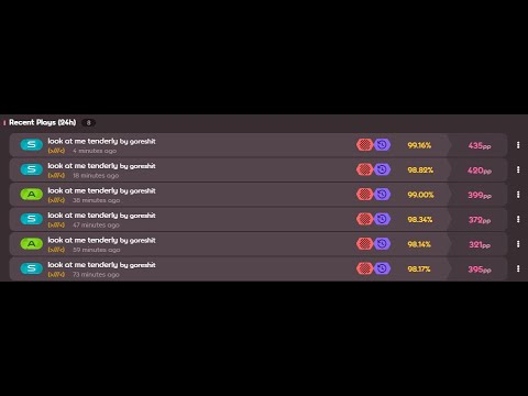 Goreshit - Look At Me Tenderly +HD (first new top play in FIVE years)