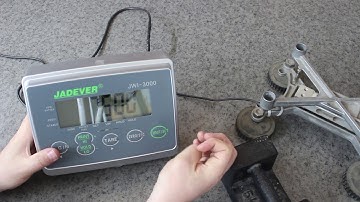 Jadever JWI 3000 İndikatör Set Ve Kalibrasyon Ayarları