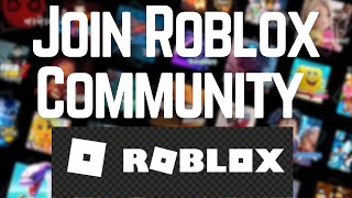 How to Join a Community in Roblox