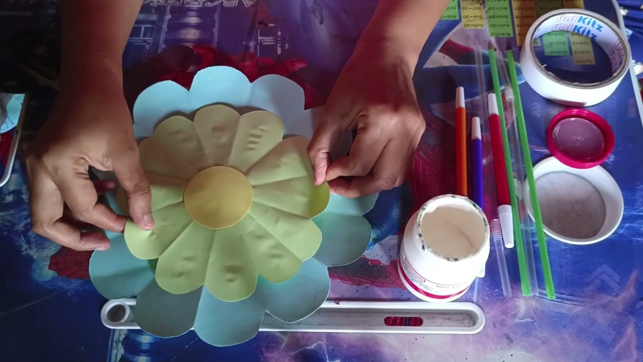 Cara membuat Bunga Pintar Perkalian