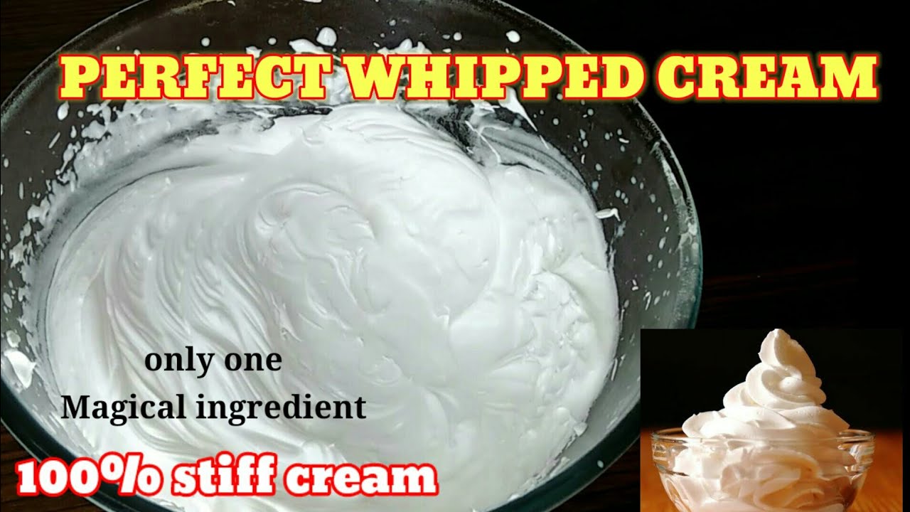 stabilized whipped cream frosting / how to make stabilized whipped