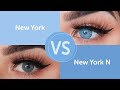 Цветные линзы с узкой зрачковой зоной | New York VS New York N от Urban layer