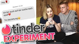 Meine Freundin benutzt Tinder (EXPERIMENT) 😥