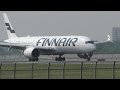 ✈フィンA350飛来 Finnair A350-900 OH-LWG landing @Narita Airport rwy34R(WX970M/成田空港)