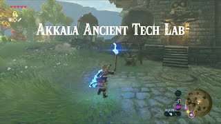 Zelda Breath of the Wild | Akkala Ancient Tech Lab And The Blue Flame Resimi