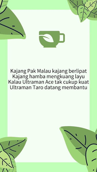 Pantun adik-adik #shorts#ultraman