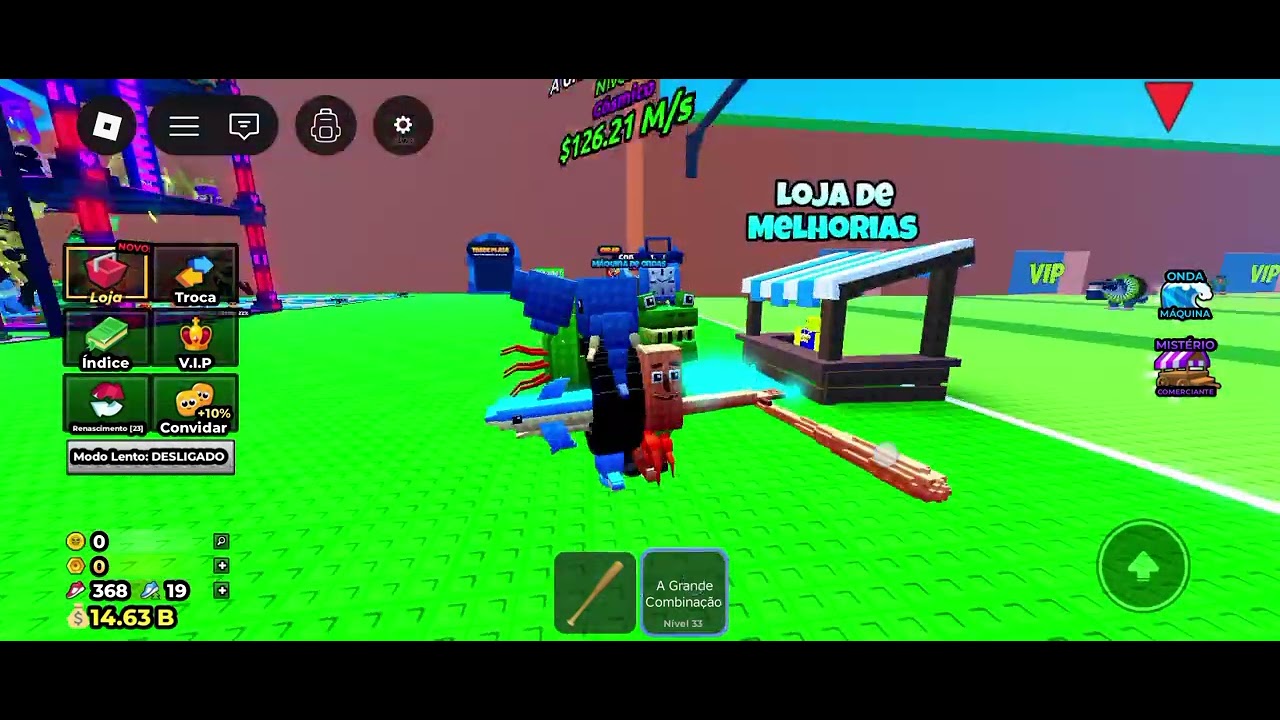 Eu com a minha amiga jogando fuja do tsunami brainrot