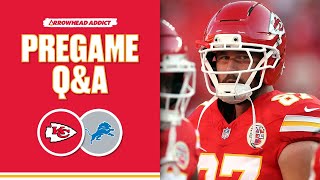 Kansas City Chiefs vs Detroit Lions LIVE Pregame Q&amp;A | Arrowhead Addict