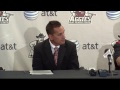 New baseball coach press conference