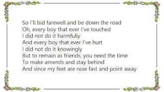 Joan Baez - Restless Farewell Lyrics