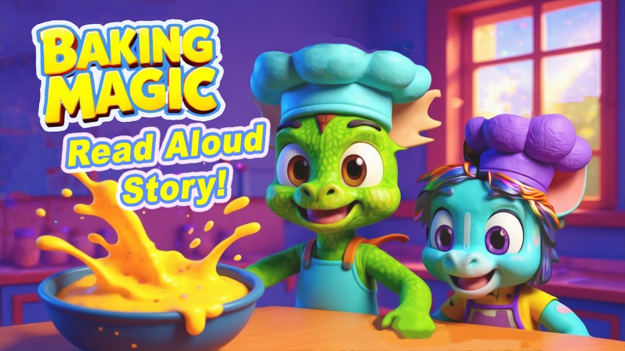 Baking Magic | Unicorn & Dragon Read Aloud Story for Kids