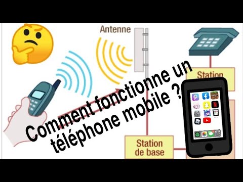 Comment fonctionne un téléphone portable / mobile ?