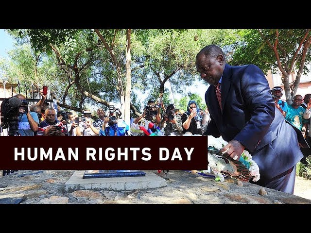 South Africans commemorate Human Rights Day