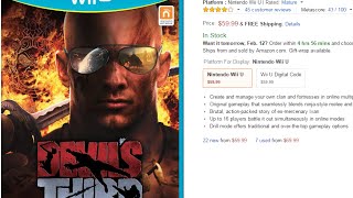Devil's Third Wii U 2nd Print Run (Scalper Fail) - #CUPodcast
