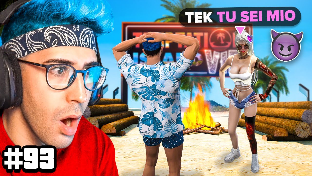 YUKI ENTRA come TENTATRICE a TEMPTATION ISLAND su GTA5RP FIVEM(TEKTEK EP.93)