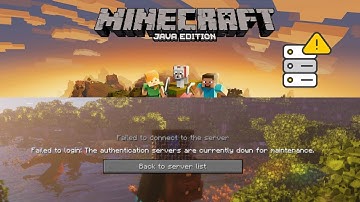 How To Fix the Error  "Minecraft Authentication Servers Are Down For Maintanance"1.16.5 Java Edition