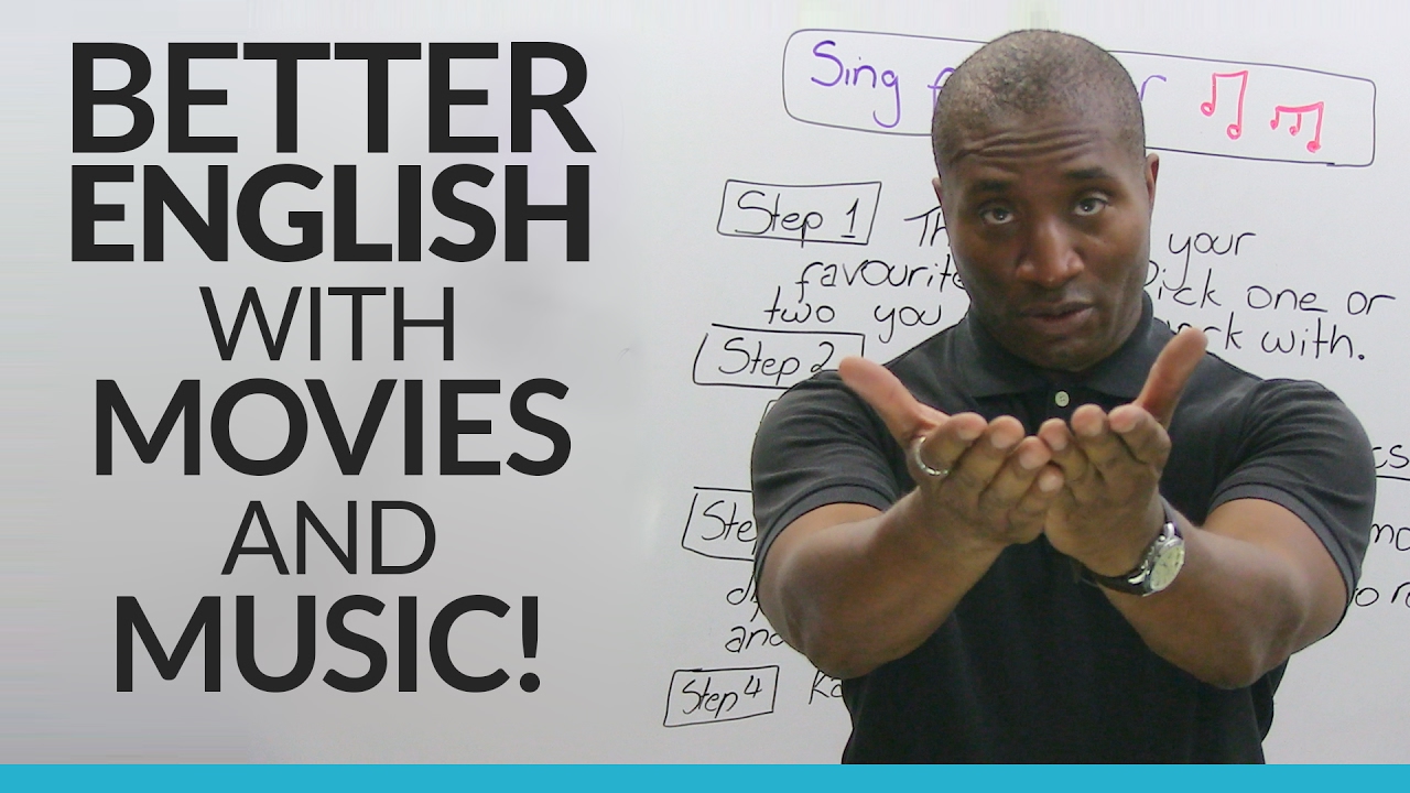 ⁣How to improve your English with MUSIC and MOVIES!