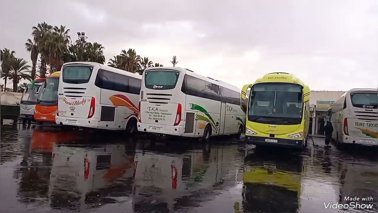 أمطار الخير تحل اليوم في مدينة أكادير للهم إسقنا الغيت ولا تجعلنا من القانطين