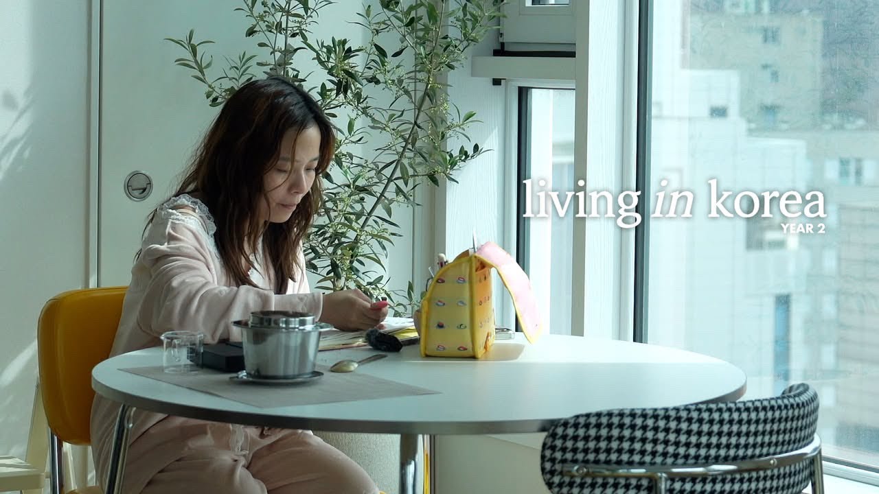 Living in Korea | casual days of life abroad, visa plans, stationery haul