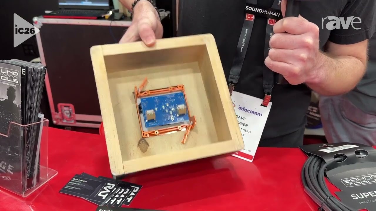 InfoComm 2026: SoundTools Explains WallCAT 5 4 Channel Wall Plate